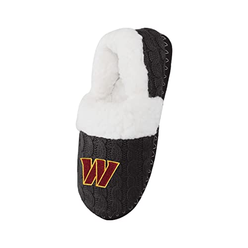 Image of FOCO Womens NFL Team Color Moccasin Slippers