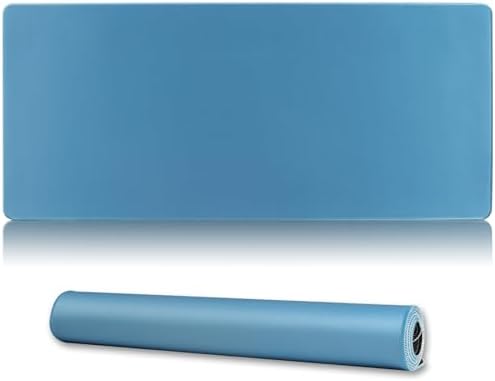 XXL Gaming Mouse Pad 35.4x15.7 Professional Large Mouse Pad & Computer Game Mouse Mat-90x40 Iceblueus