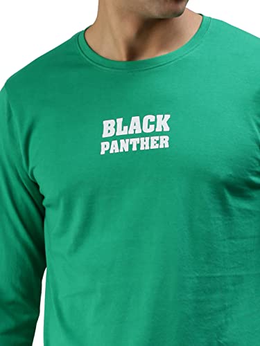 Image of Veirdo Pure Cotton Full Sleeves Round Neck Cool & Stylish Graphic Printed T-Shirt for Men & Boys