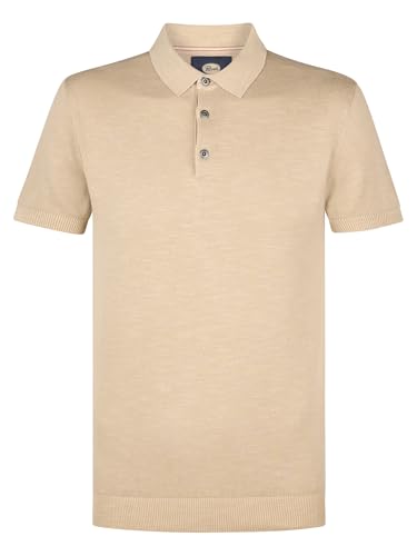 Polo en tricot Petrol Industries M-1050 pour homme grande taille 3XL coloris beige