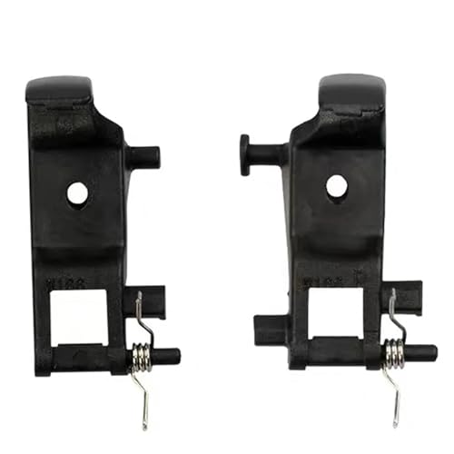 [Replacement] 1 x caixa de apoio de braço esquerda/direita fivela cacifos clipe de interruptor A1666800018 A1666800019 adequado para Mercedes for Benz ML320 ML350 GL400 W166/W292 WXCNRUJ (Pair Clamp)