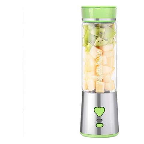 MMM Elektrische tragbare Juicer Mini Kleine Tragbare Saftschale Wiederaufladbare Haushalts Automatische Saftmaschine Licht und Tragbare können Saft Milchshake Nahrungsergänzungsmittel machen Cover