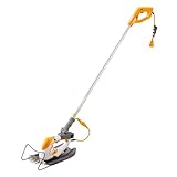 京セラ(Kyocera) 旧リョービ ポールバリカン PAB-1620 刈込幅160mm キワ刈りガイド付 693952A 【屈まずに芝刈りができる便利な1台】 キワ刈りガイドで壁や刃を傷つけないでキワの芝をカット 日本製ブレード採用 刈込幅160mm 両刃駆動 刈込高さ調整3段階 ポール角度可変