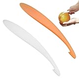 2 Stück Orangenschäler,Apfelsinenschäler,Zestenreißer,Kunststoff Orange...