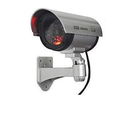 E-DUNIA Dummy Fake Surveillance Security CCTV Dome Camera Indoor Outdoor for Office and Home to Secure from Enemy