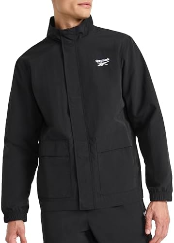 DSS×TheThreeRobbers 1943 UTILITY JACKET Reebok Apparel Jaqueta masculina Ri Utility, preta | Amazon.com.br