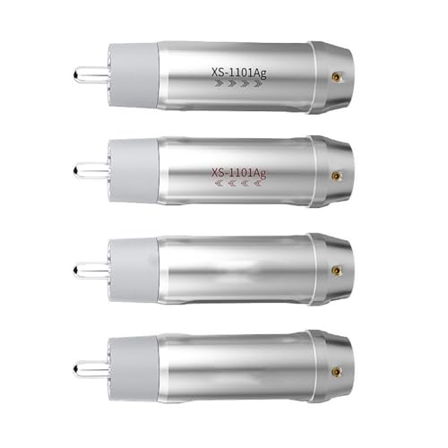 Adaptador de sonido coaxial con cable plateado para amplificadores de música y equipos domésticos