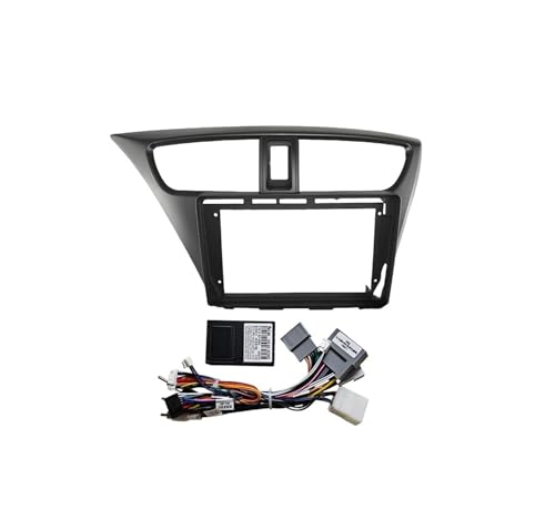 �J�[���W�I�p�l���t���[�� 9 �C���` �ɓK������ �V�r�b�N�n�b�`�o�b�N 2012 �ԃt���[���ؖ��A�_�v�^ �A���h���C�h ���W�I�_�b�V���t�B�b�e�B���O�p�l���L�b�g(LHD Cable Canbus)