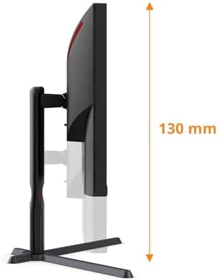 AOC Gaming Q27G3XMN - Moniteur QHD 27 pouces, 180 Hz, FreeSync Prem. Pro., HDR1000 (2560x1440, 1 ms GtG, HDMI, Display Port) noir-rouge - 5