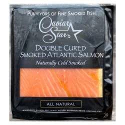 Irish Atlantic Cold-Smoked Salmon, Thin-Sliced, 8 oz