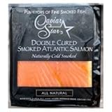 Irish Atlantic Cold Smoked Salmon – Thin Sliced, Naturally Smoky Flavor, Premium 8oz Pack