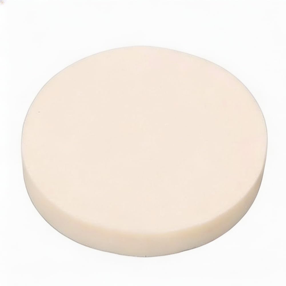 TMAPRUVG High Density Round Foam Board 30/40/50/60cm Diameter,DIY Cuttable Upholstery Foam Sheet,Circle Chair Cushion Seat Padding,Memory Sponge Futon Padding (60X60CM,10CM)