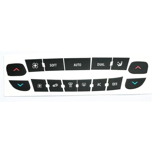 Autocollant bouton climatisation Megane Master Scenic III