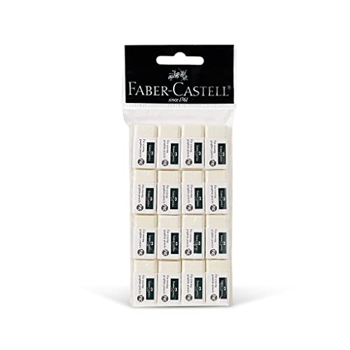 FABER-CASTELL PVC-FREE ERASER 16PC