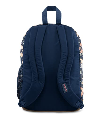 Image of JanSport Cool Backpack with 15-inch Laptop Sleeve, Large Computer Bag Rucksack with 2 Compartments, Ergonomic Straps, Bleached Denim