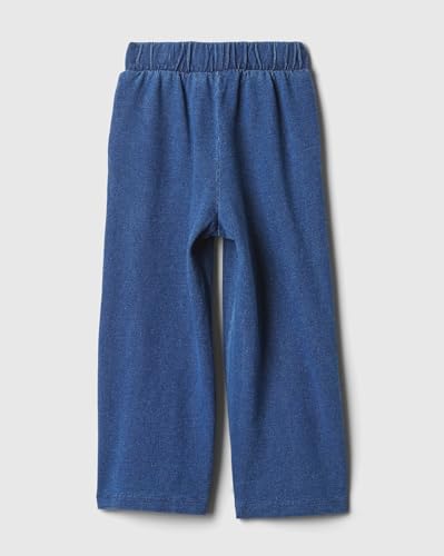 GAP Baby Girl's Relaxed Track Pants (442588543_Blue - Image 2 thumbnail