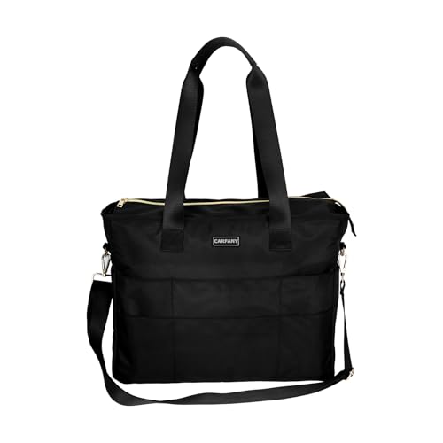Professional Women's Laptop Tote - Large Office Bag with Utility Pockets for Work Essentials