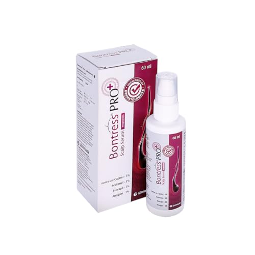 Bontress PRO+ Scalp Serum | Powered by Pro Active Peptides – 5% Capixyl, 3% Redensyl, 3% Anagain, 3% Procapil | Dermat recommended Hair Growth Serum | 94% Users Reported Hair Growth in 28 Days