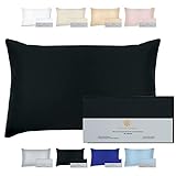 Garantía de calidad y diseño superior: las fundas de almohada de seda Beauty of Orient 25 Momme están hechas con la máxima atención al detalle. Desde la selección de materiales de seda crudo hasta el trabajo de costura superior, nos enorgullecemos en cada paso de esta hermosa artesanía para hacer tu funda de almohada de seda. Nuestras fundas de almohada de seda de morera están diseñadas con un cierre de funda de almohada oculta del mismo color, no con estilo sobre, por lo que tu almohada no se resbalará y puedes dormir en ambos lados de la funda de almohada.