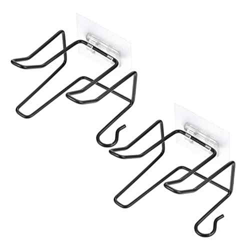 minkissy Rotating Hair Dryer Rack Punch Wall Mount Stainless Steel Hair Dryer Bracket Easy Installation for Home