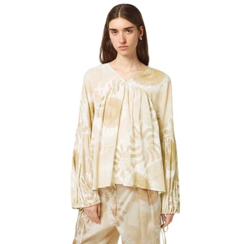 Scotch & Soda Printed Crinkle Top - Haut Femme Sans Repassage