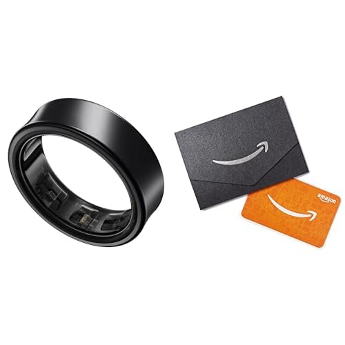 SAMSUNG Galaxy Ring Sizing Kit, Size First Before You Buy + Receive $10 Amazon Credit Towards Future Galaxy Ring Purchase, Includes 11 Sample Sizes: Black 10 Ring + $100 Amazon GC