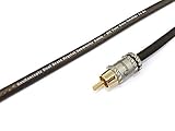 KnuKonceptz Krystal Dual Braid OFC Subwoofer RCA Cable 16 Meter 50'