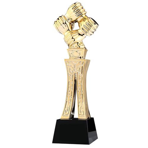 Trofeo Premio Honorífico Trofeo del Campeonato del Grupo De Competencia De Ventas. Trofeos De Competición De Oro, Plata Y Bronce. Trofeo A Grupos Destacados (Color : Gold, S : 8 * 29cm)