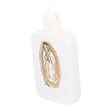 ORFOFE Botella De Agua Religiosa Vacía De 100 Ml Diseño De Cruz Para Iglesia
