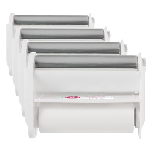 Image of Xyron Permanent Adhesive Refill for Create-a-Sticker 0501-05-10A,5 inch x 20',Refill Cartridge (AT1505-18),(Pack of 4)
