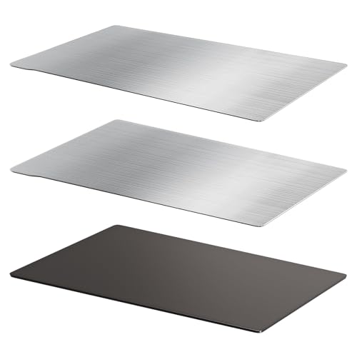 TMYPN Resin 3D Printer Build Plate for Anycubic Photon M3 Max, 2pcs Flexible Spring Steel Sheet and 1pcs Magnetic Base for 310 x 174mm 3D Printer Platform