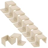 ORFOFE Supporti per Telaio Letto 10 Pezzi in Plastica Resistente, Staffe di Fissaggio per Lettino, Accessori Mobili Sicuri e Facili da Installare per Uso Infantile