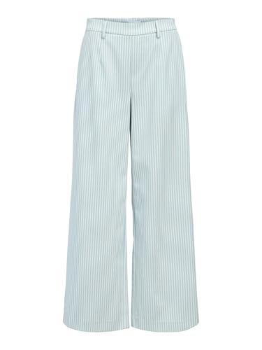 Pantalon Large Objlisa AOP Noos Coupe Fluide Légère Style Casual