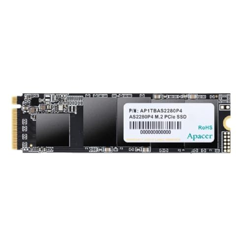 新品 Apacer SSD 1TB M.2 PCIe Gen4 x 4 NVMe M.2 PCIe SSD AS2280Q4X M.2 PCIe Gen4 x4 - Apacer