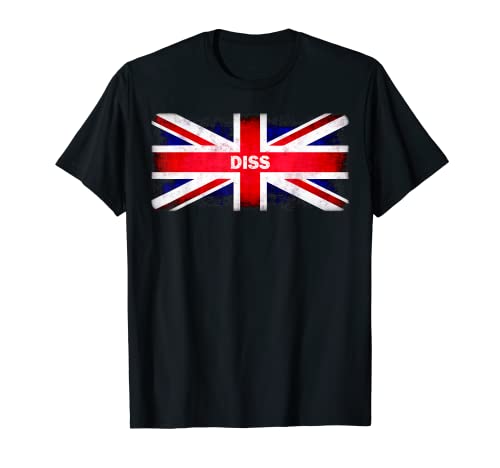 Diss UK British Flag Camiseta