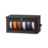 Springwillfly Kompakte Filament-Aufbewahrungsbox für 3D-Druckanwendungen, hält 6 Rollen, entworfen für Stabilität bei der Handhabung und Regalaufbewahrung