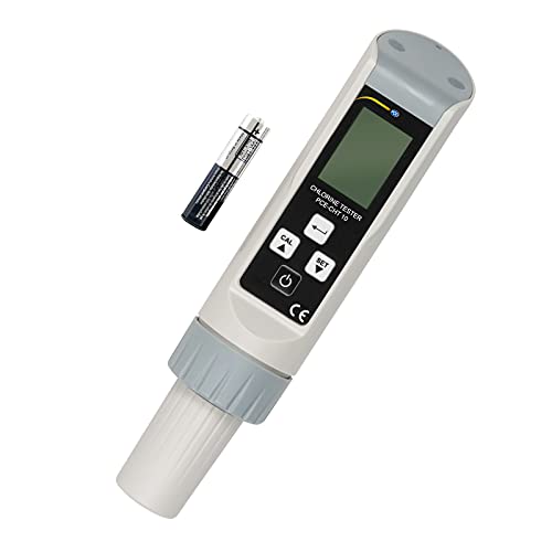 PCE Instruments PCE-CHT 10 Water Analysis Meter for Chlorine Testing, Measures 0–10 mg/L with 0.01 mg/L Resolution, ±2% Accuracy, ATC, IP67 housing, Manual Calibration