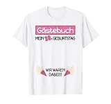 Geburtstag Party Damen Bekleidung Gästeliste Deko