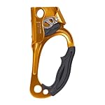 SOB Ascendente de Ascenso Descensor Ascender Ascen...: 【Ligero】Peso de sólo 220 g. Peso limitado: 140 kg, carga de rotura 8,5 KN. Tensión: 4 KN, para cuerda de 8 ~ 13 mm. 【Alta Calidad】Las abrazaderas de escalada a mano están hechas de aleación de aluminio aeroespacial, que es altamente resistente, a pru...