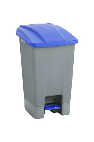 Maya Professional Tools 04309 Pedal Bin with Wheels, 70 L