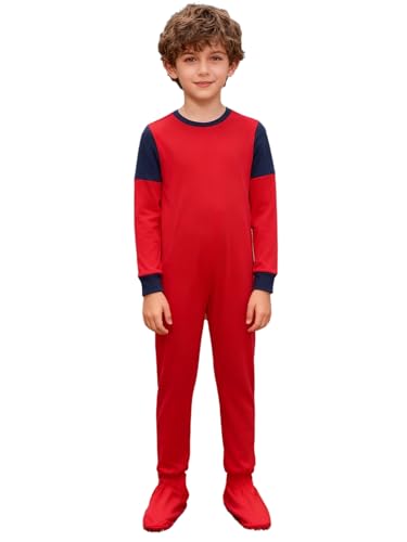 Vêtements adaptés pour enfants à besoins particuliers combinaison garçon rouge 12 ans
