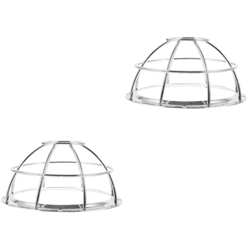 KONTONTY 2 Pezzi Protezione Antincendio Gabbia Acciaio Inossidabile per Sprinkler Copertura Resistente per Rilevatori Fumi Commerciali e Pubblici