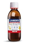 lamberts omega 7 Fuente 100% vegetal, sostenible e independiente de la biomasa marina: Las microalgas Schizochytrium sp. son el origen del que los peces obtienen su Omega 3. Al ir directamente a la fuente, el producto es completamente libre de ingredientes de origen animal, más sostenible y con calidad constante lote a lote. Avalado por más de 100 estudios.
