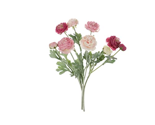 Botius 3Pcs Artificial Flowers Fake Silk Peonies With Pile Coating Stems For Wedding Party Home Office Table Centerpiece Decoration, Mixed Color #TOP4