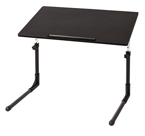 Escritorio portátil para trabajar en el sofá con la mesa ajustable compacta de madera 2