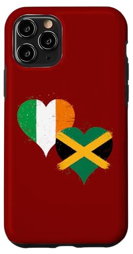 Banderas Vintage Jamaica Irlanda para Jamaicano Irlandés Carcasa para iPhone 11 Pro