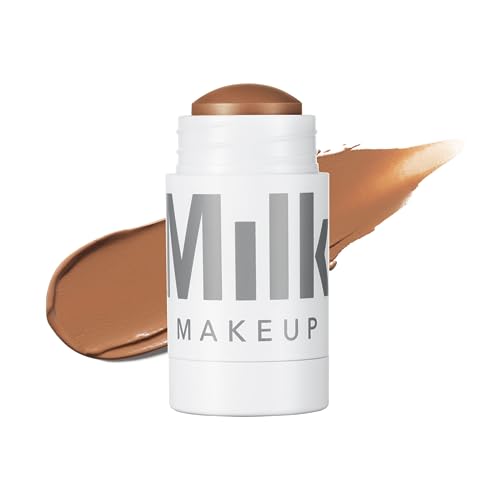 Milch Make-up Matter Bronzer, gebacken (Bronze) - 0,19 unzen - Creme Bronzer Stick - Baubare, mischbare Farbe - Mattes Finish - Über 1.000 Wischbewegungen pro Stick - Vegan, tierversuchsfrei