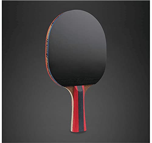 Raquete de tênis de mesa de 6 estrelas com espinhas de borracha para tênis de mesa taco de ping pong