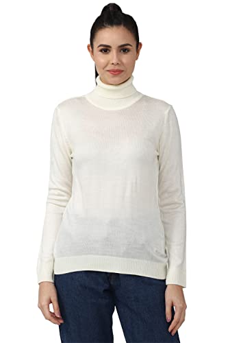 Image of Van Heusen Women's Acrylic Turtle Neck Sweater