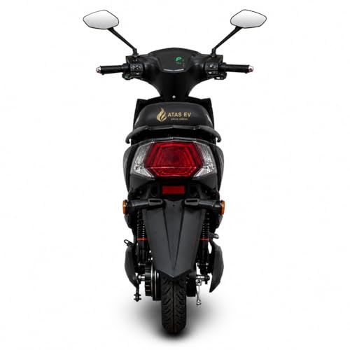 Image of Nozzel Electric Scooter, 60V 30Ah Battery Lead Acid, 45 km /h Speed, 70+ KM Range, Remote Lock, Anti-Theft Brake, Low Maintenance (Black)
